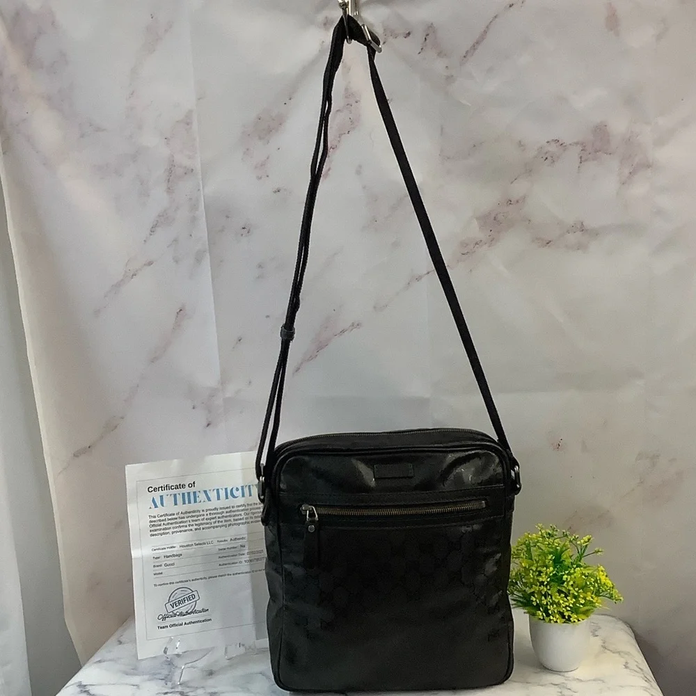 GUC Gucci Imprime Messenger Bag